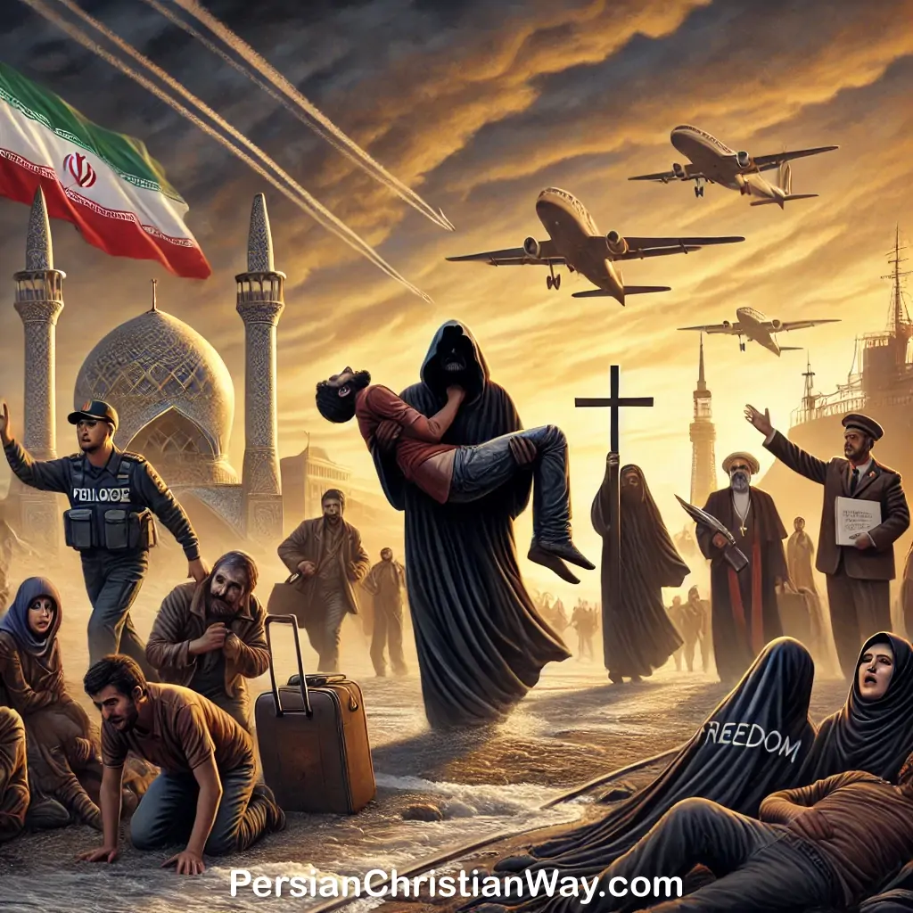 Iranian Christian refugees fleeing the threat of execution and imprisonment, facing international support